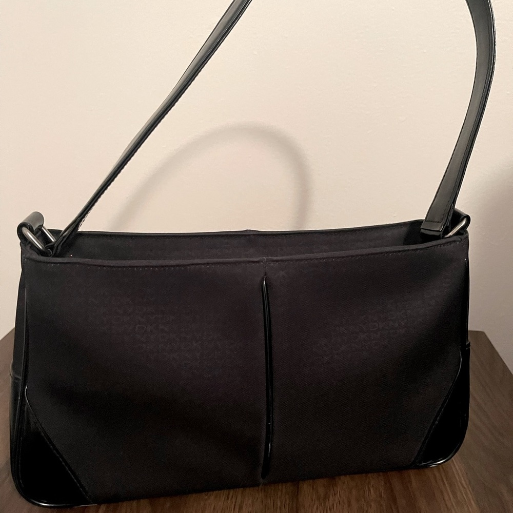 DKNY Black Patent Purse